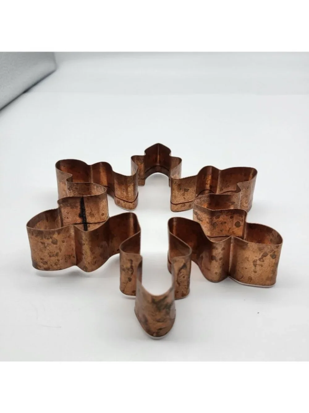 Snowflake Cookie Cutter Large Copper Williams Sonoma Baking Cookies